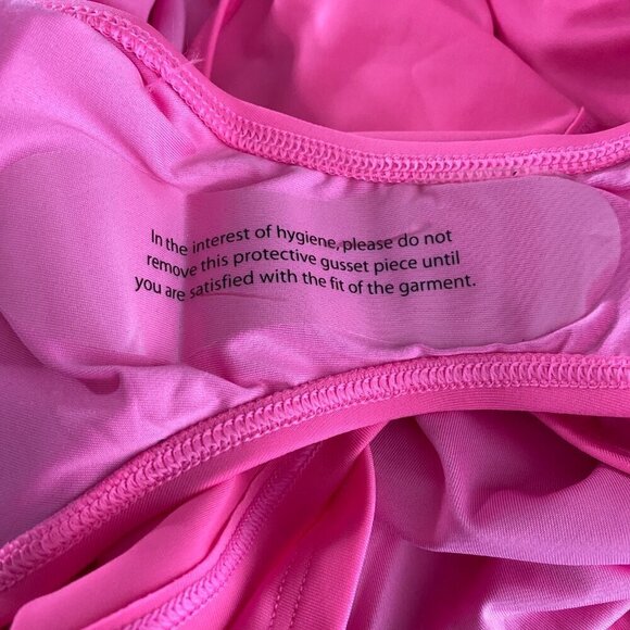 Cacique Swim Skirt Bottom Womens Size 28 Pink Nylon Spandex NWT SW-1865 - Picture 9 of 10